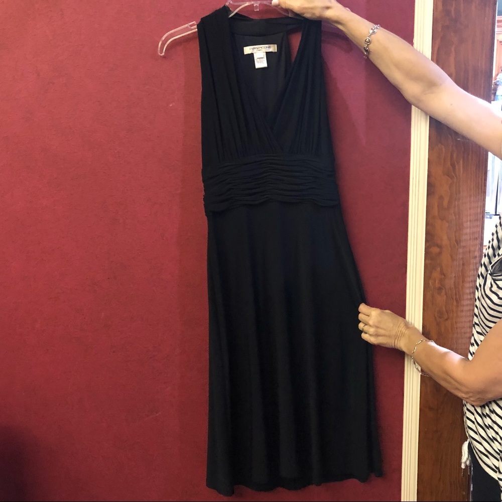 Black cocktail dress